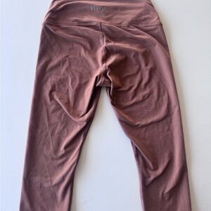 NOBULL Tan Leggings Cropped High Waist Stretch